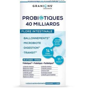 Granions Probiot Flor Intest Voy 7J Gel14