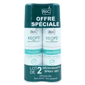 Keops Deo Spray Sec 2X150Ml
