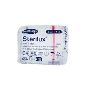 Sterilux Bande Crepe 5Cmx4M