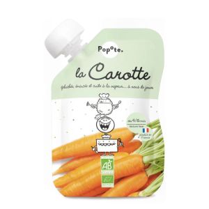Popote Gourde Carotte Bio 120G