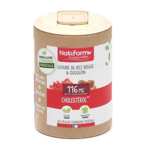 Levure de riz rouge et Gugulon 60 gélules