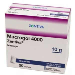Macrogol 4000 Powder for Oral Solution 10g 20 sachets