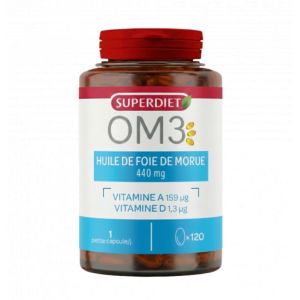 Sperdiet Om3 Huil F Mor Caps Pot120