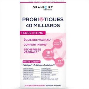 Granions Probiotiques Flore Intime Gelu40