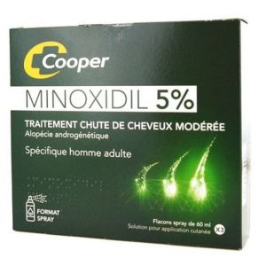 Mino x idil 5% 3 flacons de 60 ml