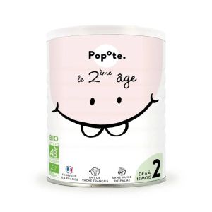 Popote Lait Infantile 2Eme Age Bio 400G