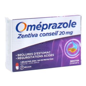 Omeprazole Ztc 20Mg Gelu Bt7