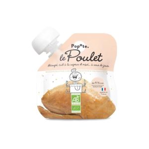 Popote Gourde Poulet Bio 60G