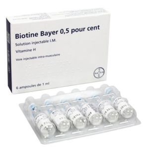 Biotin 0.5% 6 ampoules