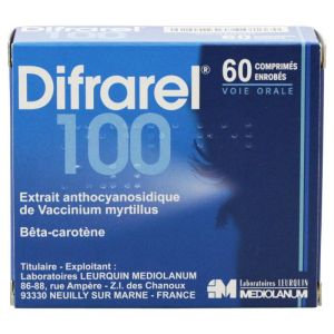 Difrarel 100 mg 60 tablets