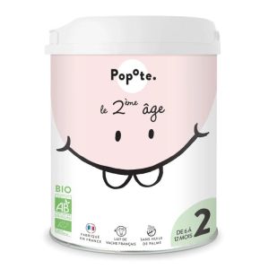 Popote Lait Infantile 2Eme Age Bio 800G