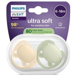 Avent Scf091/45 Sucet Ultra Soft J 6-18M