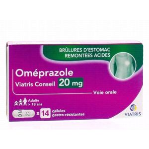Omeprazole Vic 20Mg Gelu Bt14