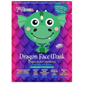 7Th Masque Visage Feuille Animal Dragon