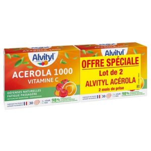 Alvityl Acerola 1000 60Comp A Croquer X2
