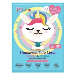 7Th Masque Visage Feuille Animal Lamacorn
