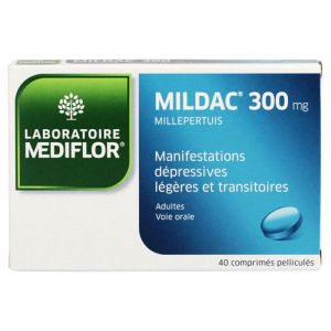 Mildac 300mg 40 tablets pelliculés