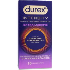 Durex Intensity Extra Lubrifie 10