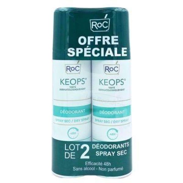 Keops Deo Spray Sec 2X150Ml