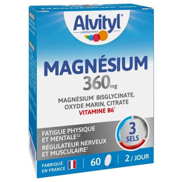 Alvityl Magnesium 360Mg Cpr60
