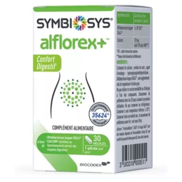 Alflore x + Symbiosys Confort Digestif 30 capsules