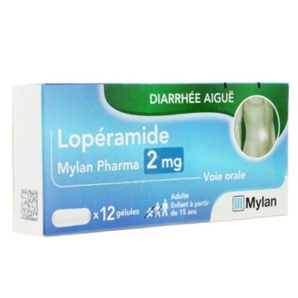 Lopéramide 2mg - 12 capsules