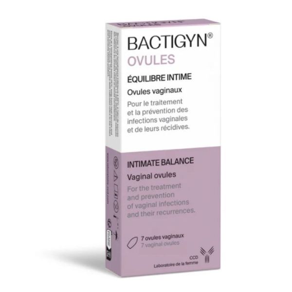 Bactigyn vaginal capsules Equilibre Intime x 7 vaginal capsules