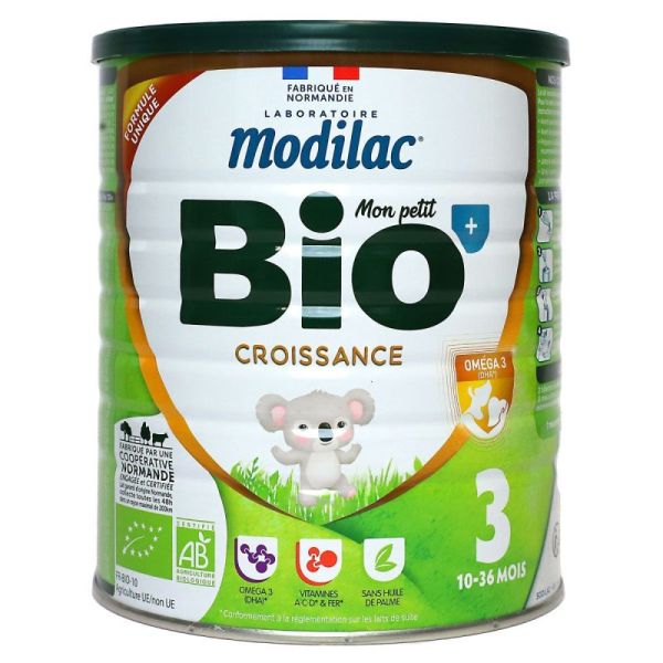 Mon Petit Bio Growth 3ème Âge 10-36 Mois 800 g