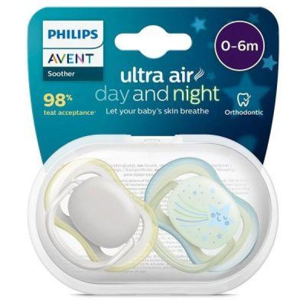 Avent Scf087/09 Sucet Ultra Air J/N 0-6M