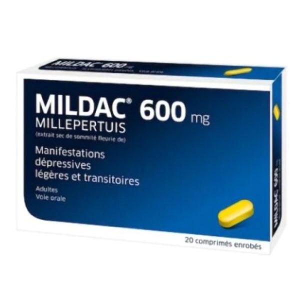 Mildac 600Mg Cpr Bt20