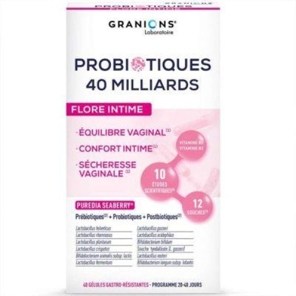 Granions Probiotiques Flore Intime Gelu40