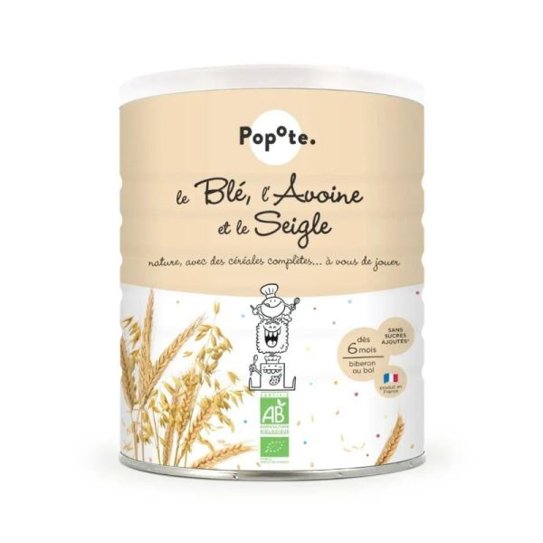 Popote Les Cereales Ble Avoine Seigl 220G