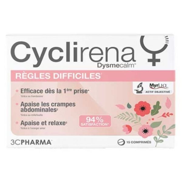 3C Cyclirena Regles Douloureuses