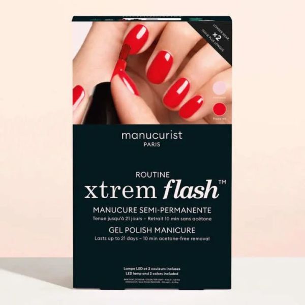Manucurist Green Flash Kit Retai Xtrem Fl