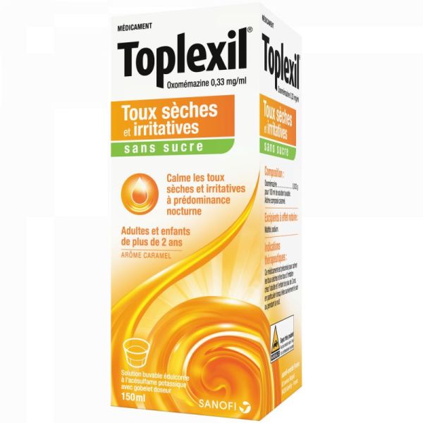 Tople x il o x omémazine syrup sugar-free 150ml