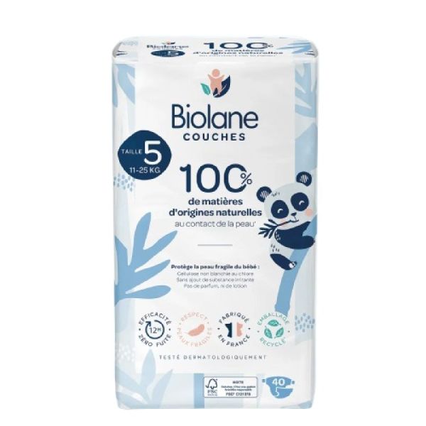 Biolane Couches Ecologiques T1 X28