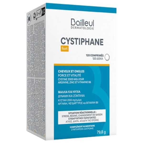 Cystiphane Fort Cheveu x et Ongles 120 tablets