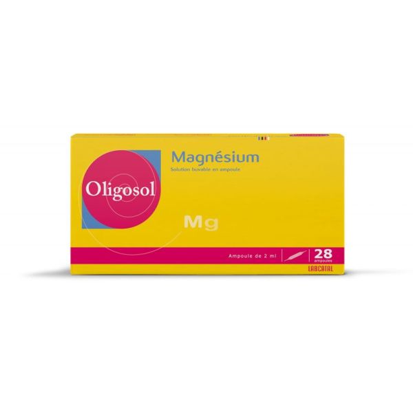 Oligosol Magnésium 28 ampoules