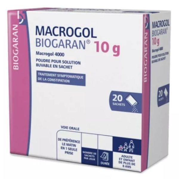 Macrogol 4000 Powder for Oral Solution 10g 20 sachets