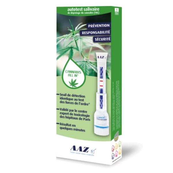 Autotest Salivaire Cannabis Aaz