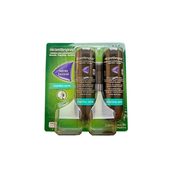 Mouth Spray 1mg Spearmint x 2