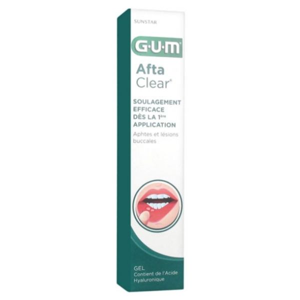 Gum Aftaclear Gel Tb10Ml 1