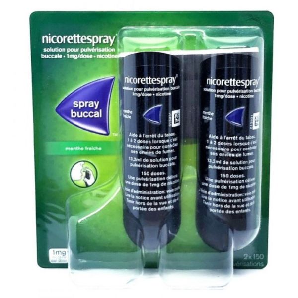 Mouth Spray 1mg Mint x 2