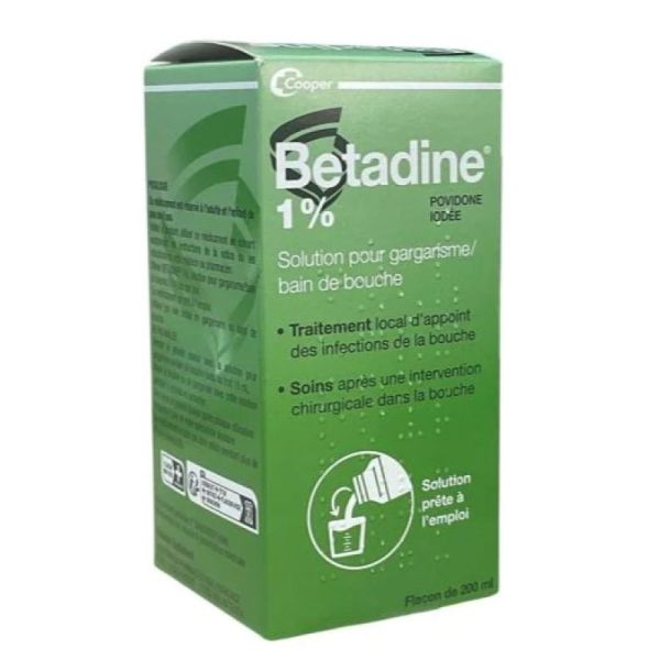 Betadine 1 200Ml Bain Bouche