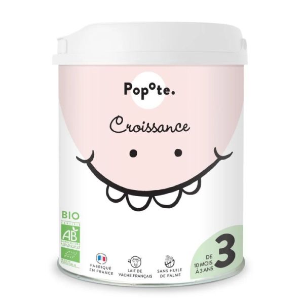Popote Lait Infantile Croissance Bio 800G
